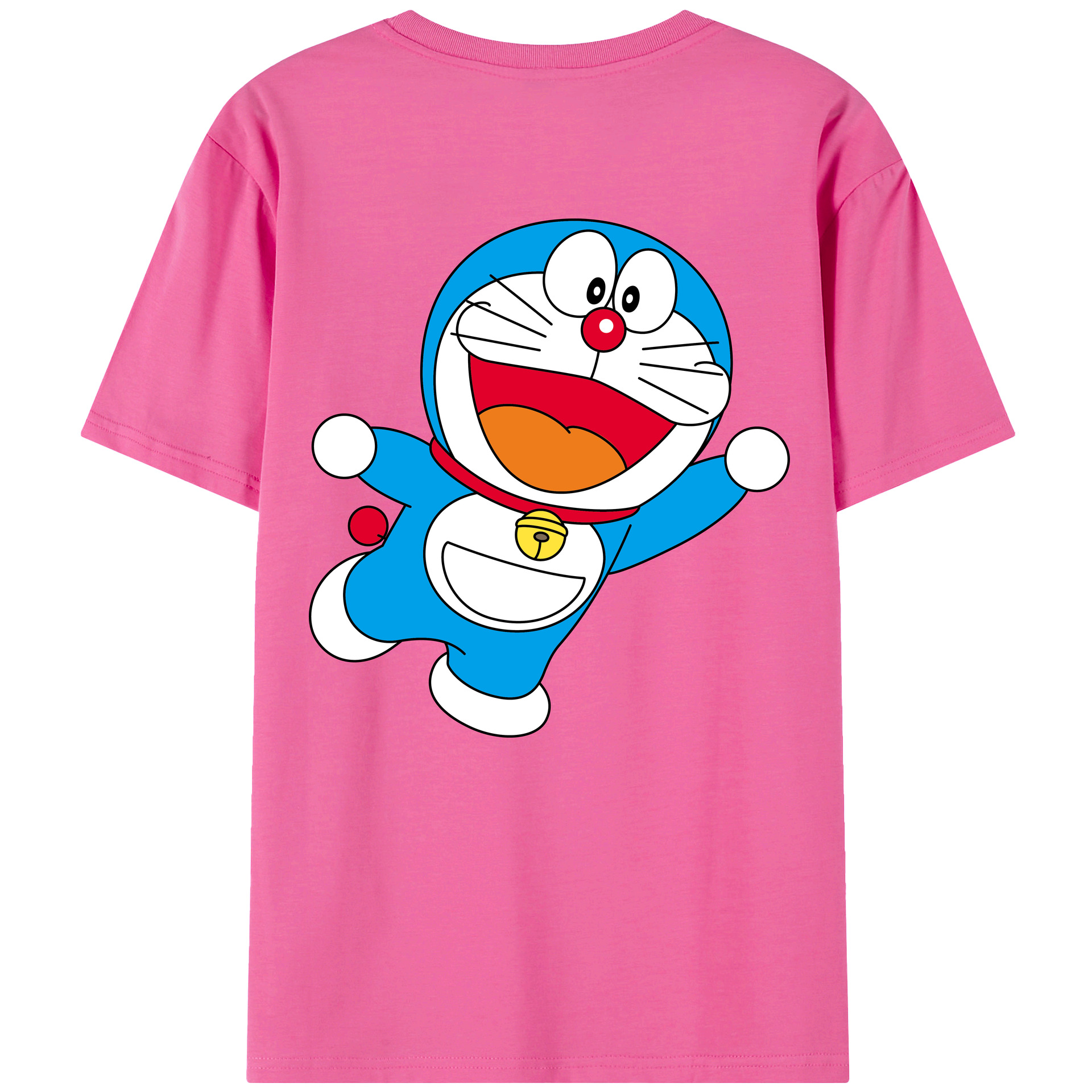 （画像用） ドラえもん Doraemon レディース半袖Tシャツ(バックプリント)